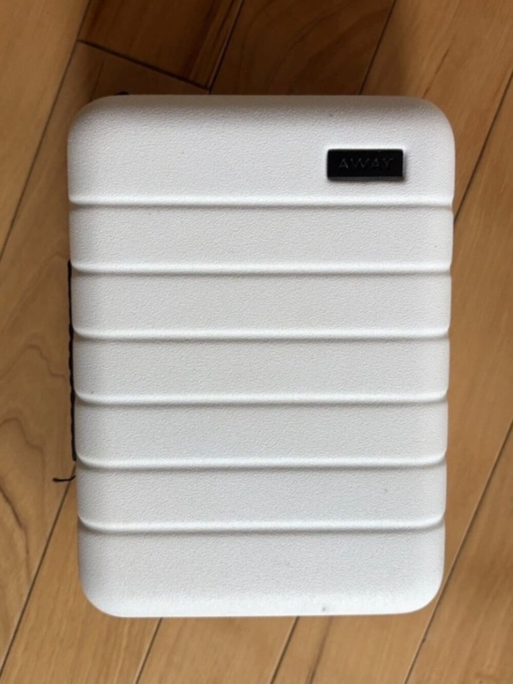 AWAY The Mini Travel Suitcase Toiletry Case in White